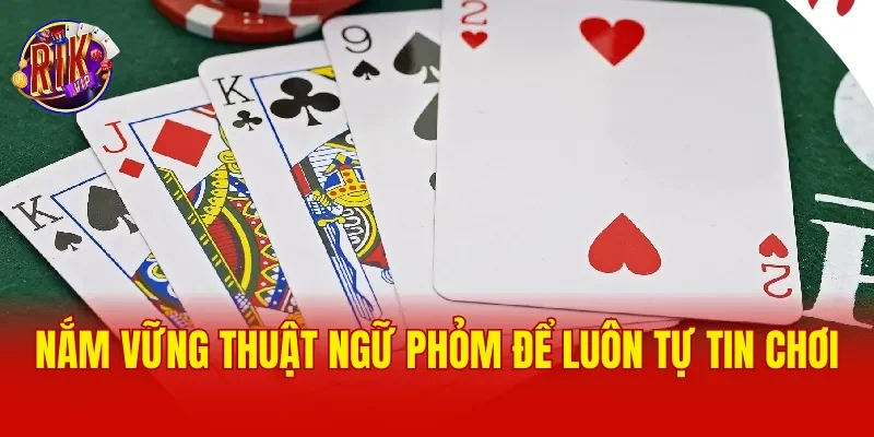 Nắm vững thuật ngữ phỏm để luôn tự tin chơi